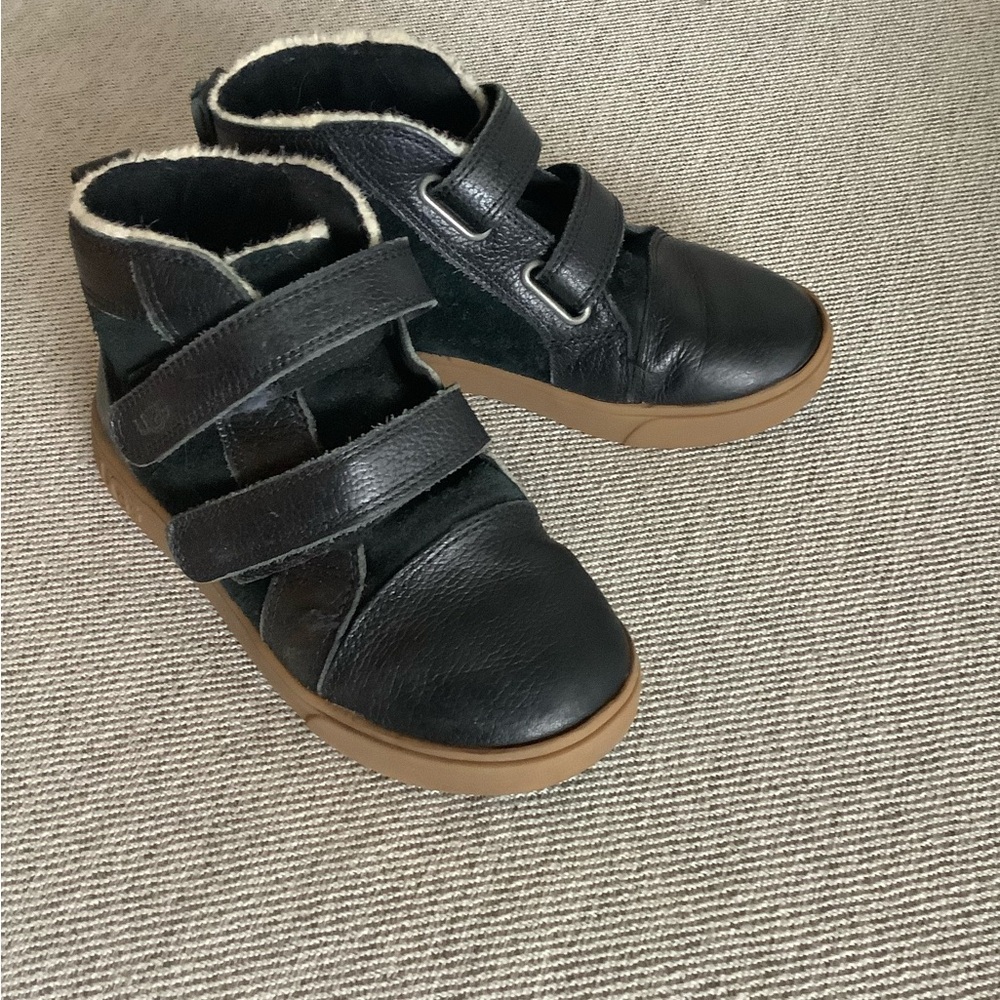 UGG Black Boots Warm Kids Size 13US